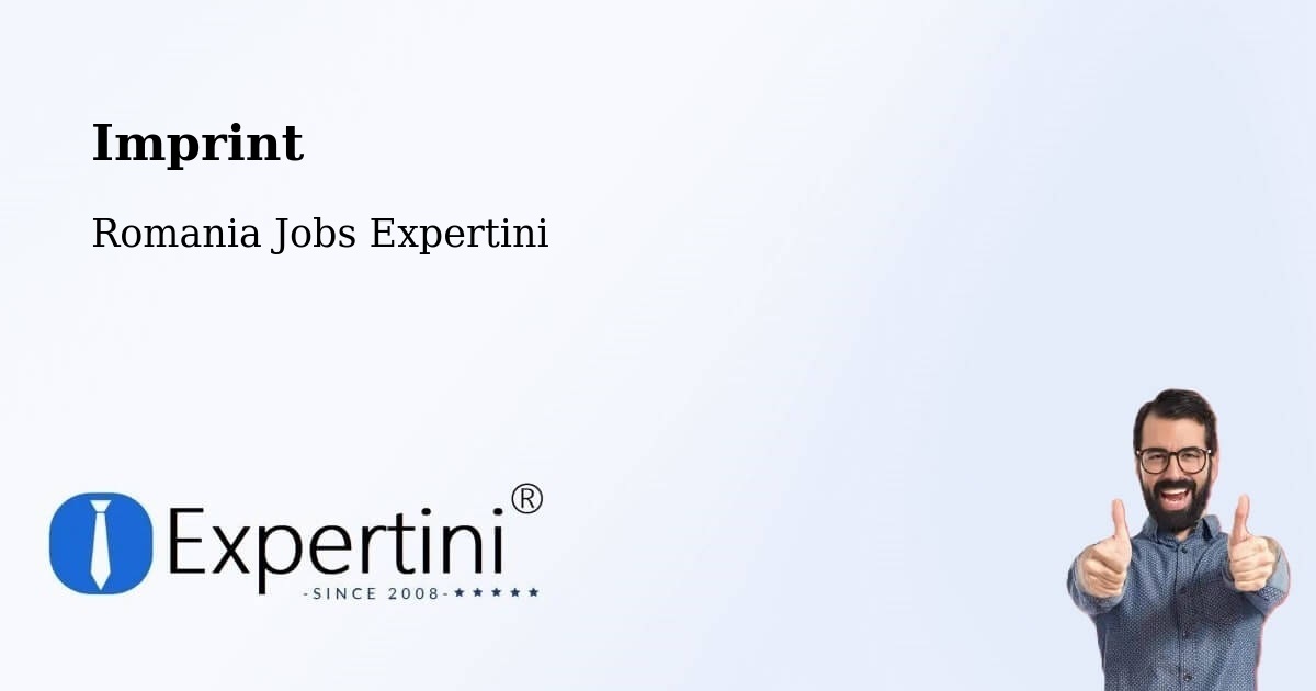 Imprint – Câmpuri - Romania Jobs Expertini