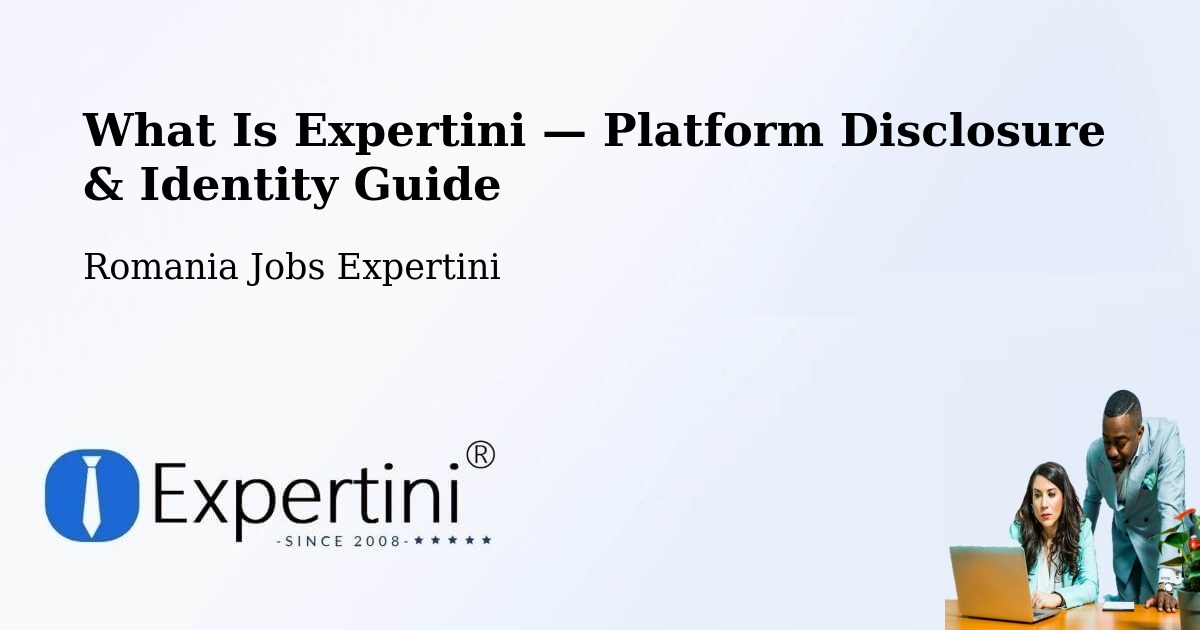 What Is Expertini — Platform Disclosure & Identity Guide – Câmpuri